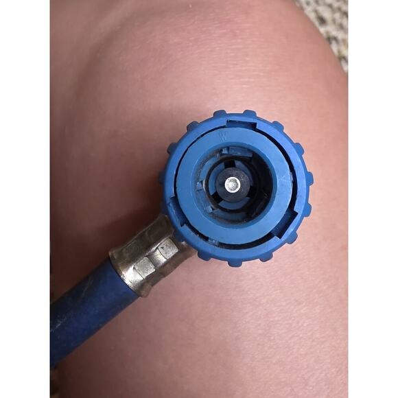 Refrigerant Charging Hose Pressure Gauge R134a AC HVAC Automotive Air Conditioni - Picture 10 of 16